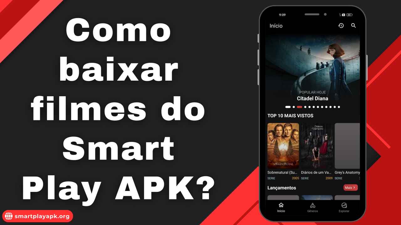 Como baixar filmes do Smart Play APK